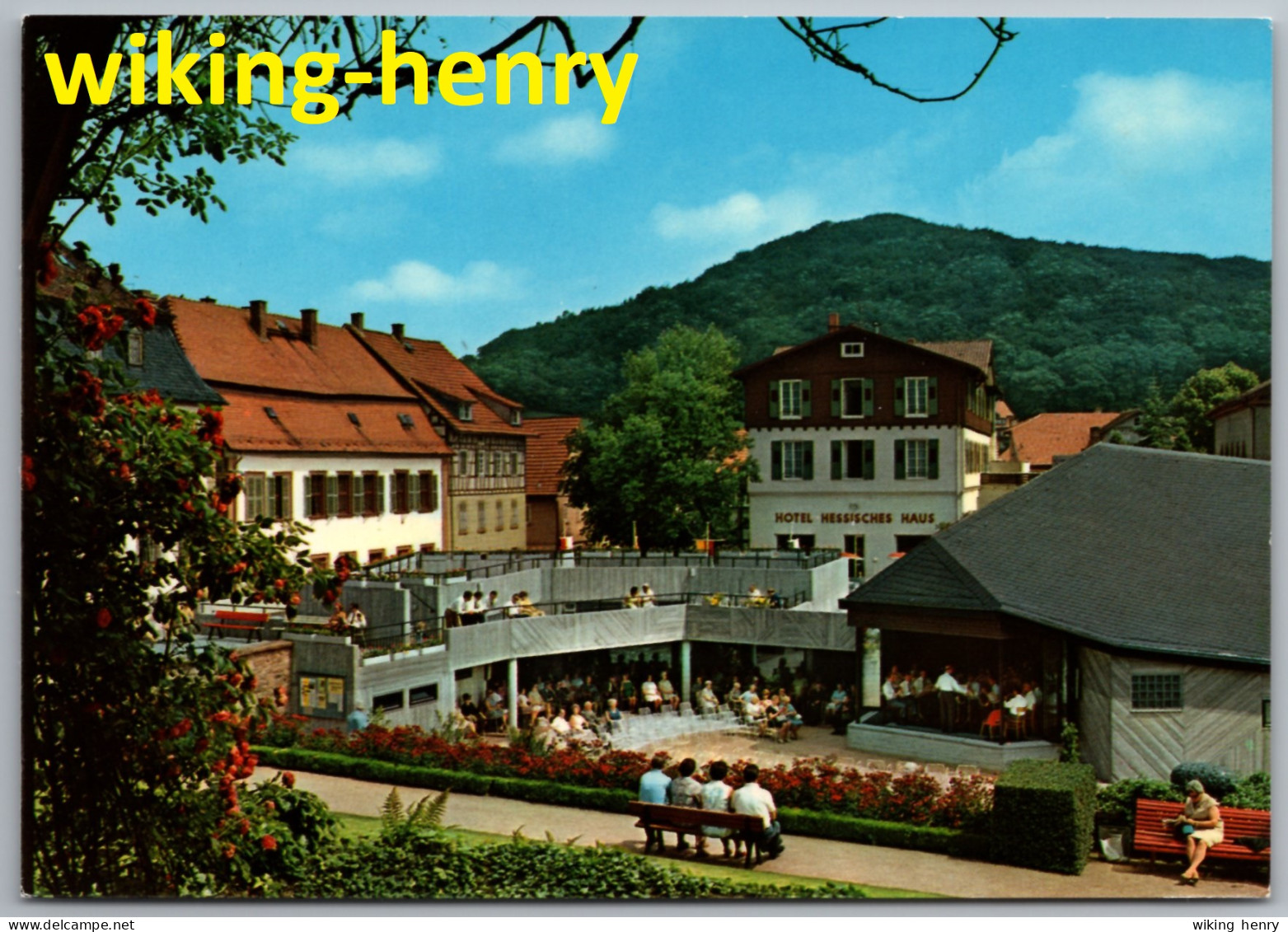 Lindenfels - Kurgarten 2   Mit Hotel Hessisches Haus - Odenwald