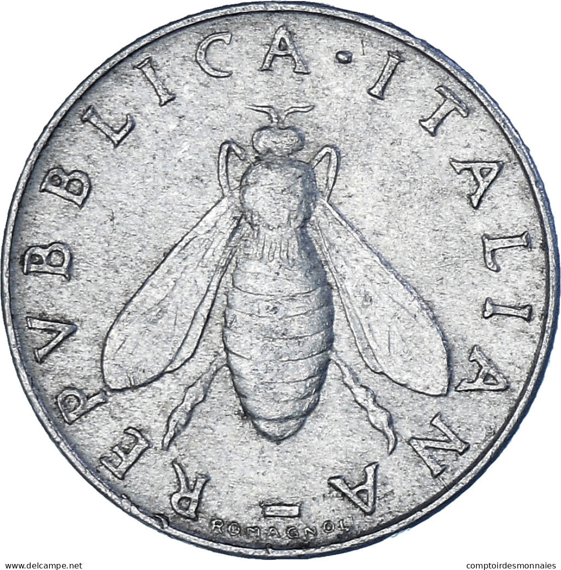 Monnaie, Italie, 2 Lire, 1957, Rome, TB+, Aluminium, KM:94 - 2 Lire
