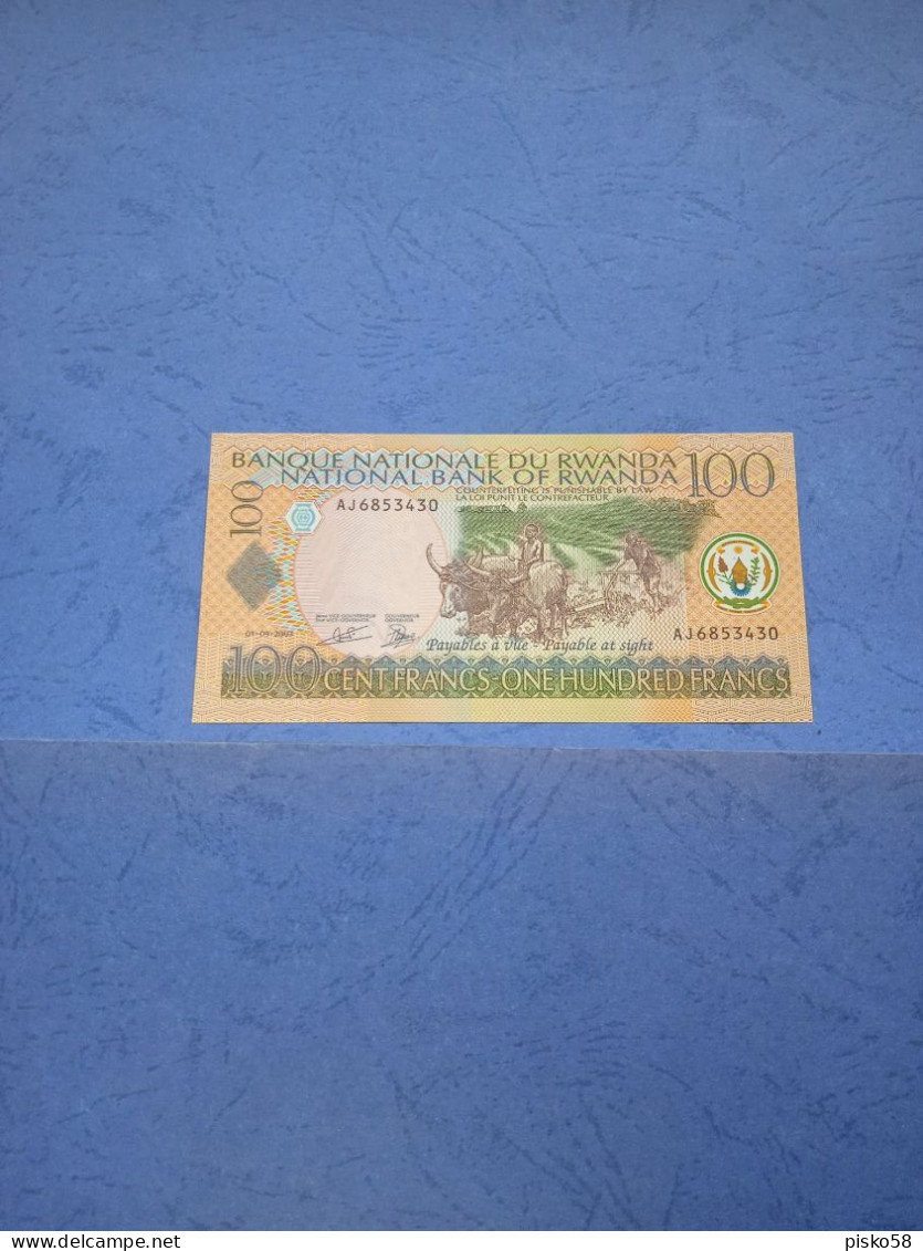 RWANDA-P29b 100F 2003  UNC - Rwanda