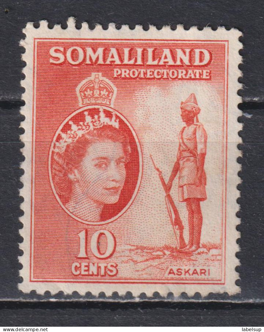 Timbre Oblitéré De Somaliland  De 1953 N°121 - Somaliland (Protectoraat ...-1959)