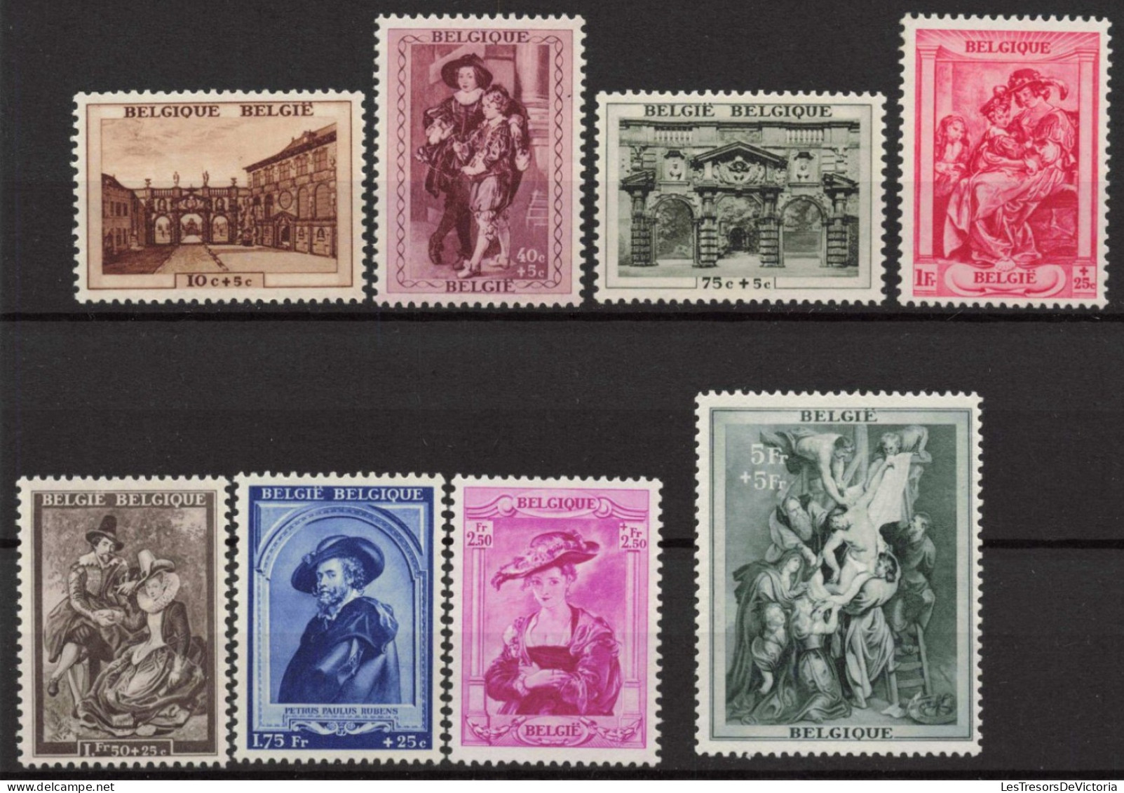 Belgique 1939 - COB 504/11 MNH ** - Restauration De La Maison De Rubens à Antwerpen - Cote 150 - Unused Stamps