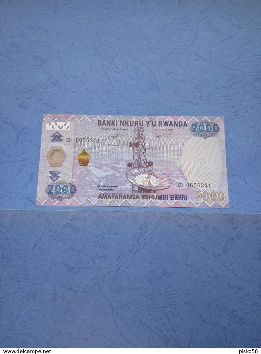 RWANDA-P40 2000A 2014 UNC - Rwanda