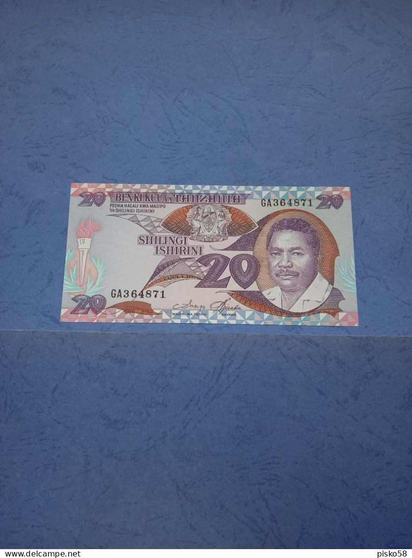 TANZANIA-P15 20S 1987  UNC - Tansania