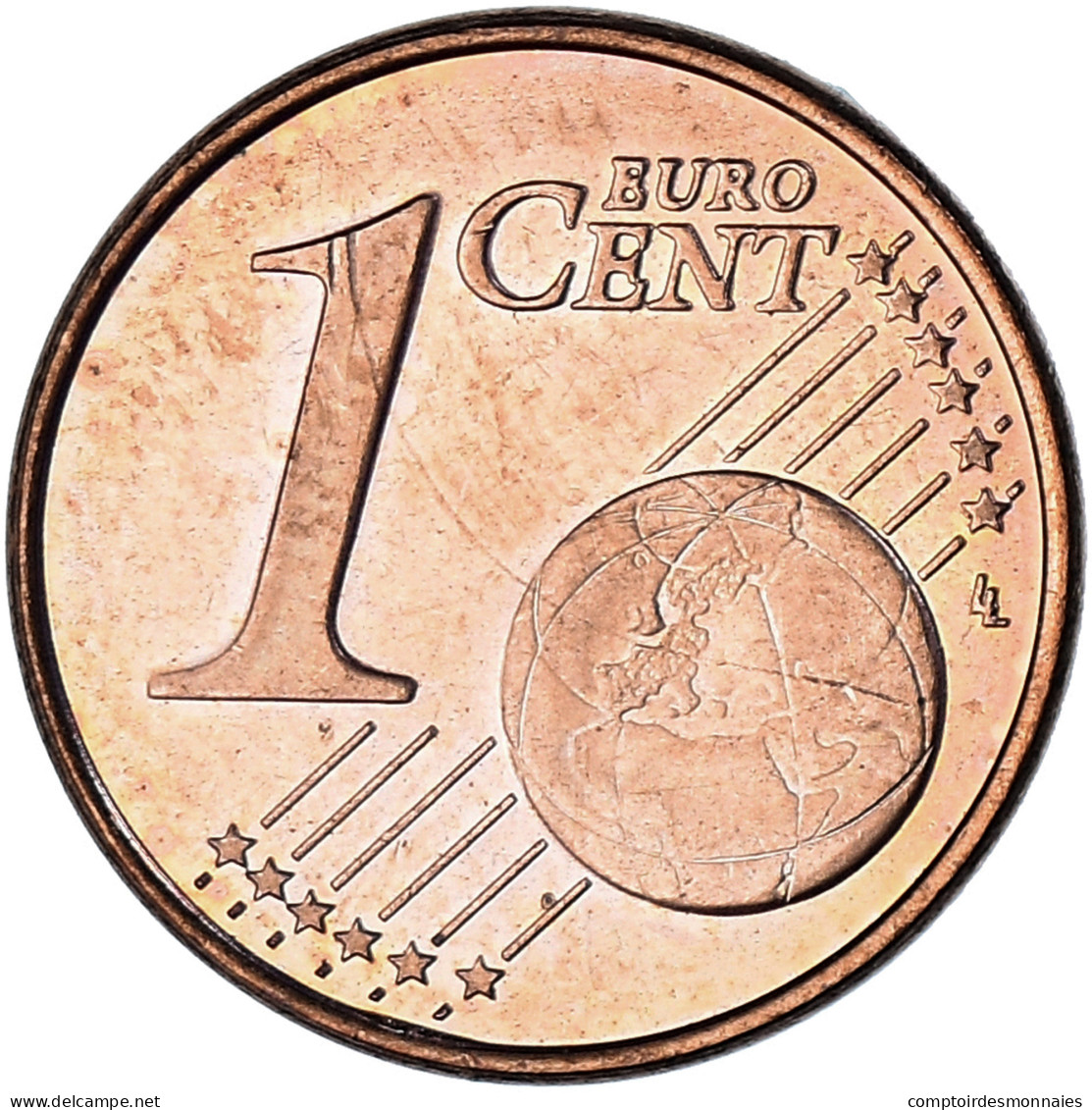 Chypre, Euro Cent, 2008, SPL, Cuivre Plaqué Acier, KM:New - Cyprus