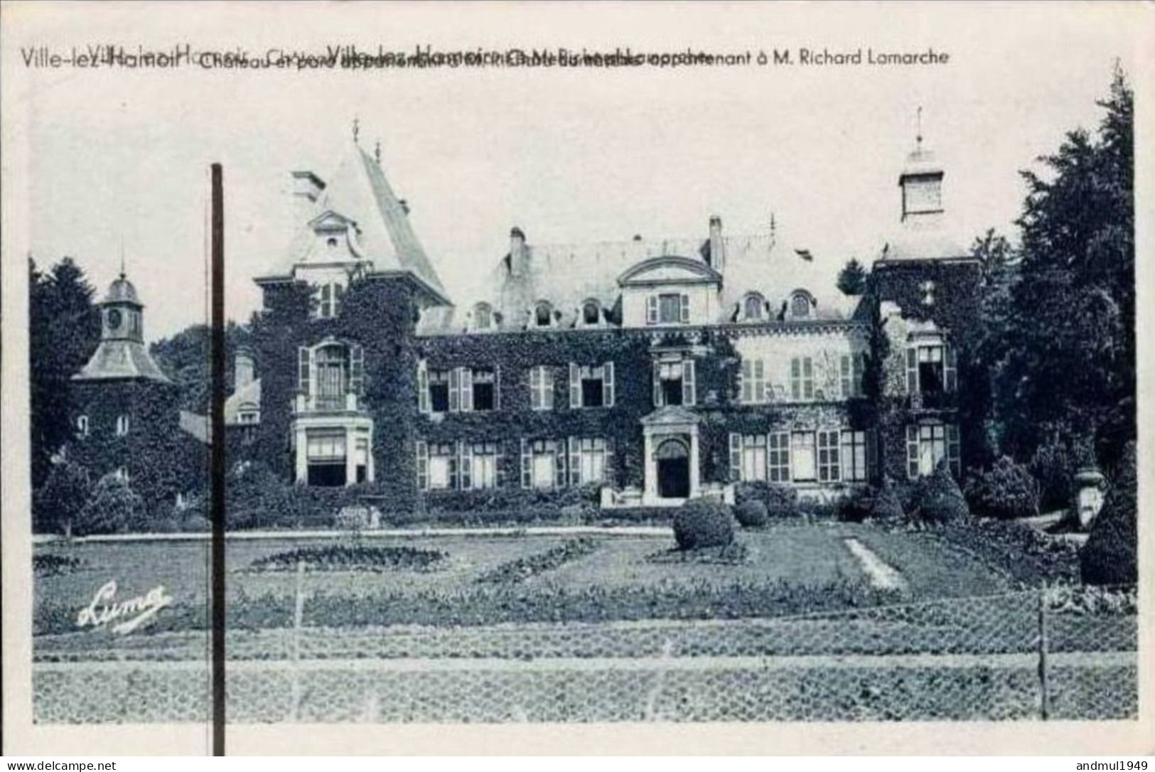 VILLE-lez-HAMOIR - Château De R. Lamarche - Hamoir
