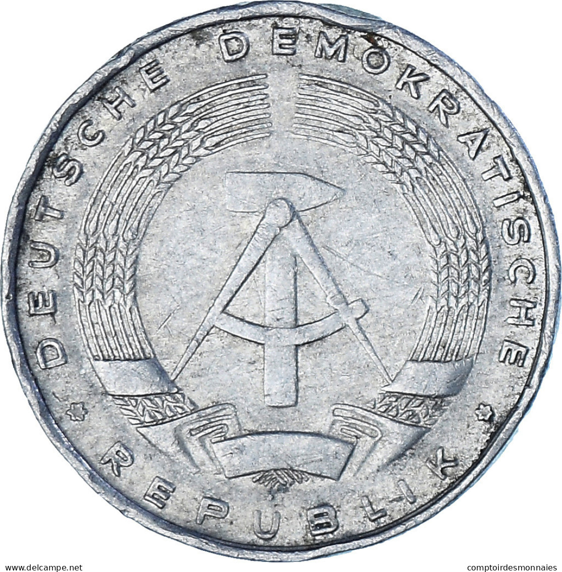 Monnaie, République Démocratique Allemande, 5 Pfennig, 1968, Berlin, TB+ - 5 Pfennig