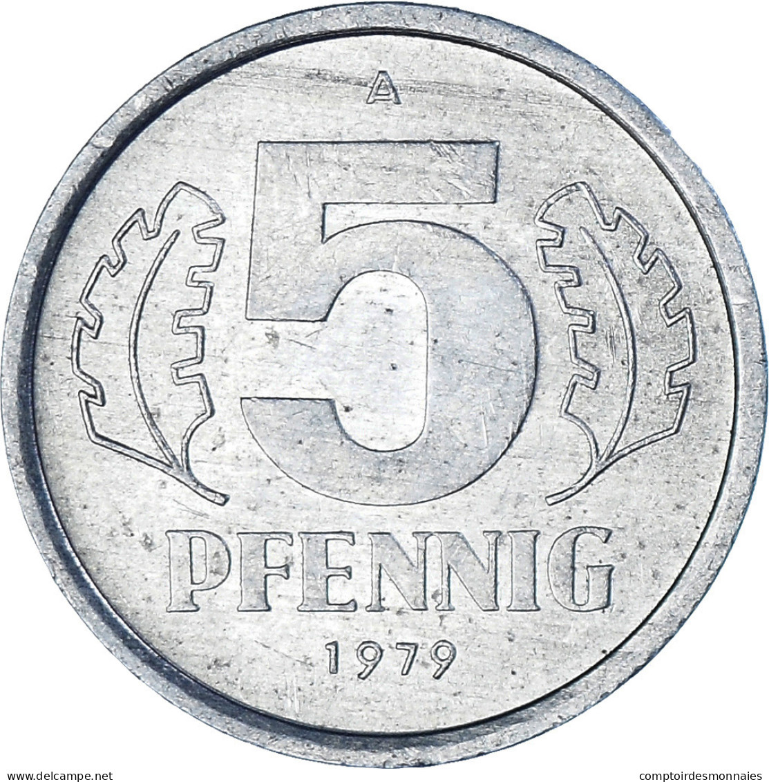 Monnaie, République Démocratique Allemande, 5 Pfennig, 1979, Berlin, TTB - 5 Pfennig