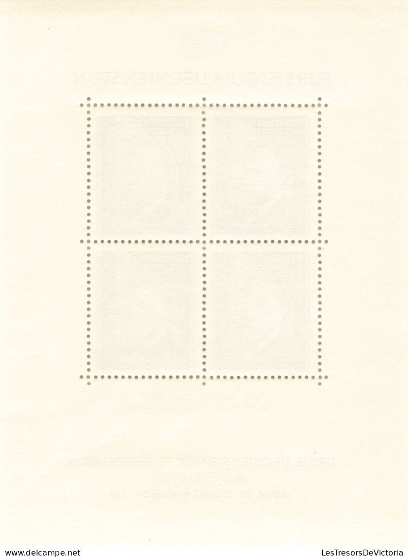 Liechtenstein 1938 - Bloc - MNH ** - Joseph Rheinberger - Furstentum - Blocks & Sheetlets & Panes