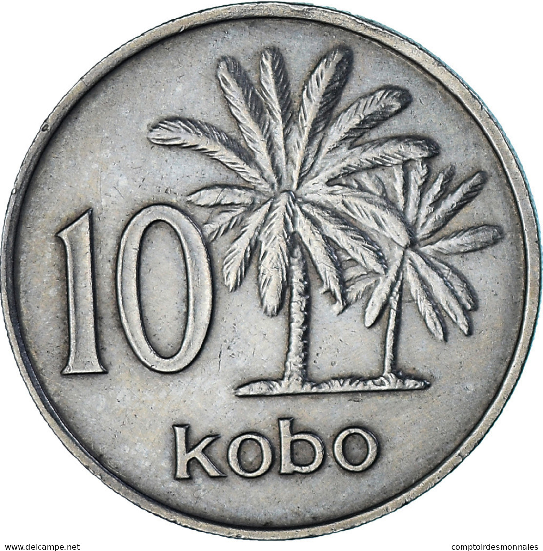 Monnaie, Nigéria, Elizabeth II, 10 Kobo, 1973, SUP, Cupro-nickel, KM:10.1 - Nigeria