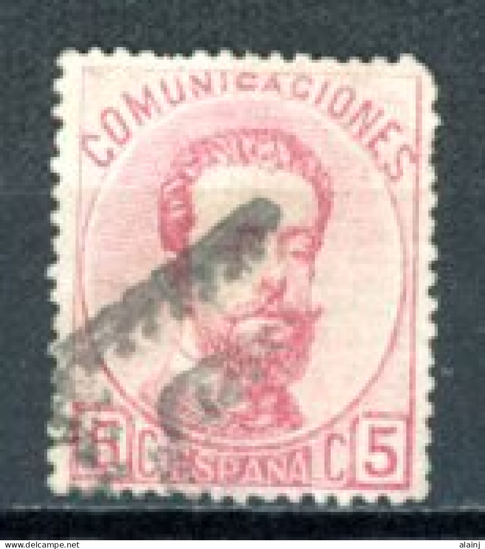 Espagne  Royaume 1872     Y&T   117   Mi   121   Obl    ---     TB - Usati