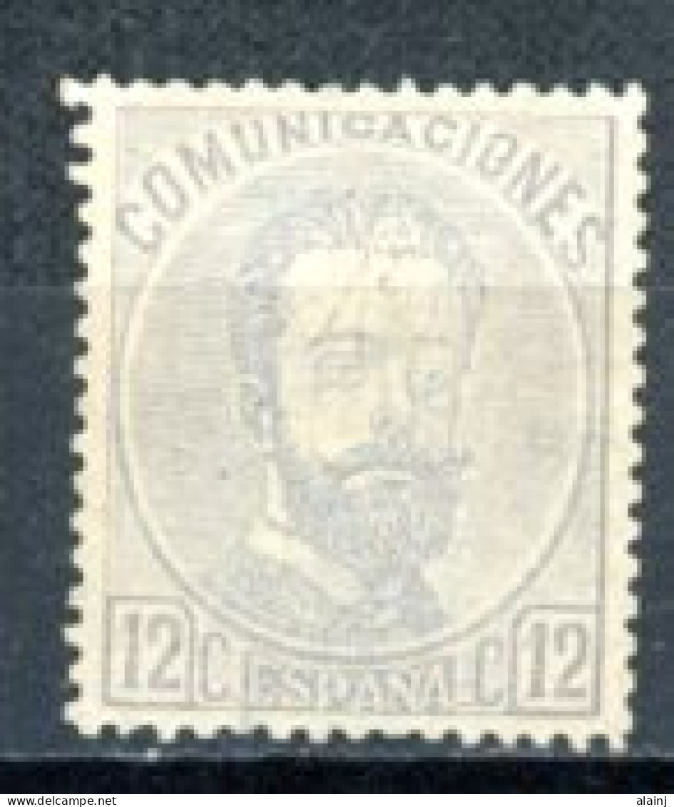 Espagne  Royaume 1872     Y&T   121   Mi   114   X    ---     Faible Charnière  --  Pleine Gomme - Unused Stamps