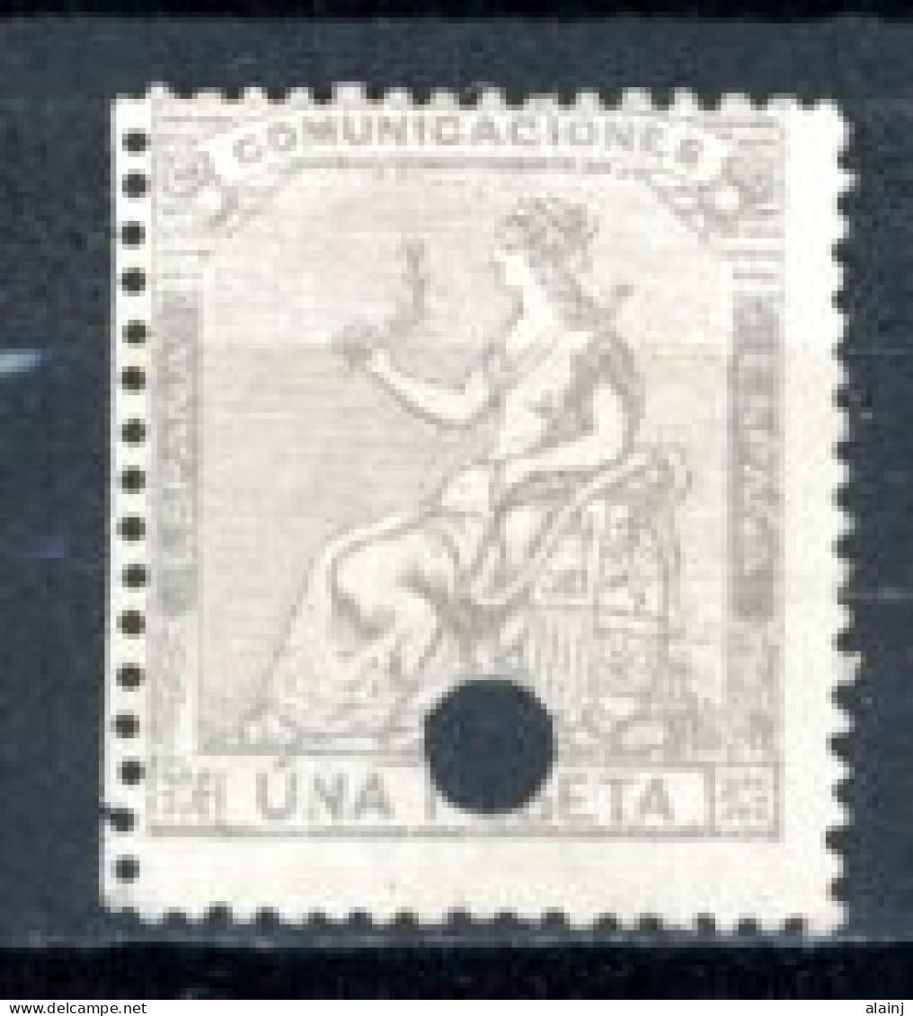 Espagne  République 1873     Y&T   137  Mi   132    X    ---     Sans Gomme  --  Perforé  --  TB - Neufs