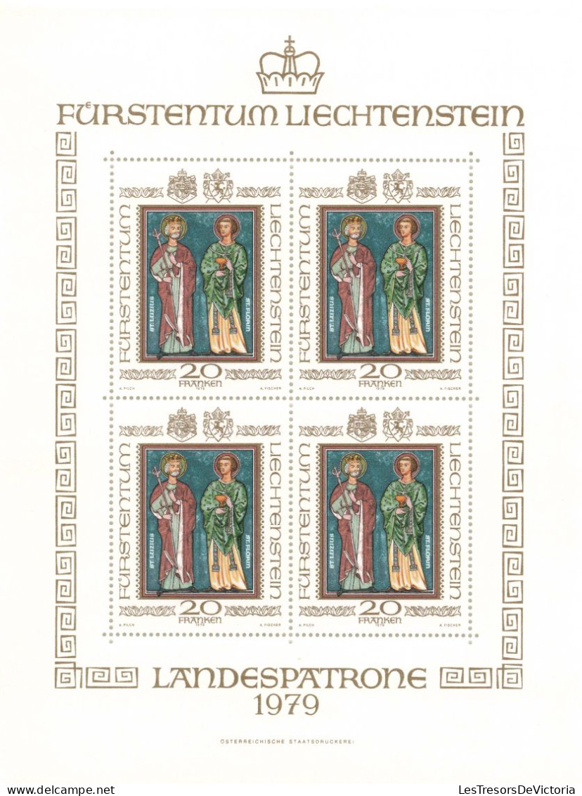 Liechtenstein 1979 - Bloc MNH ** - Landespatrone - Blocks & Sheetlets & Panes