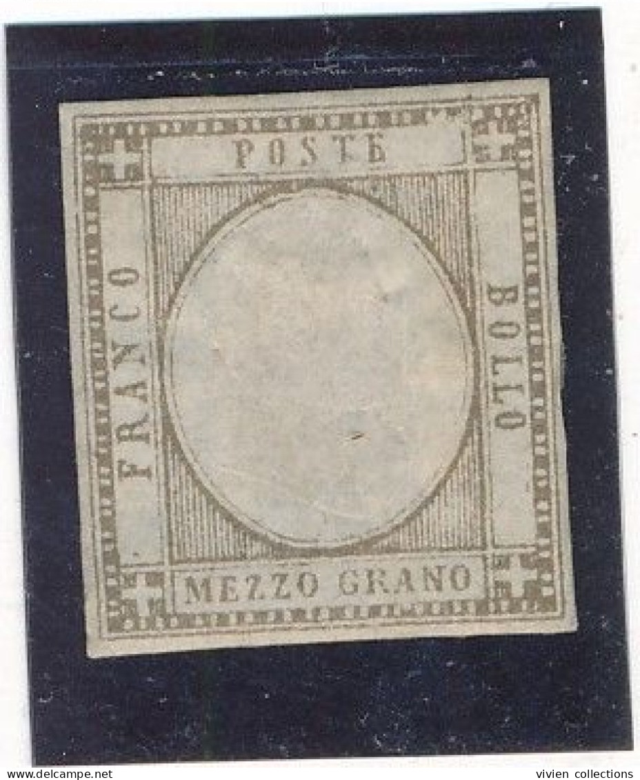 Italie Sicile N° 11a Brun Gris Neuf * Cote (2015) 200 € - Sicilië