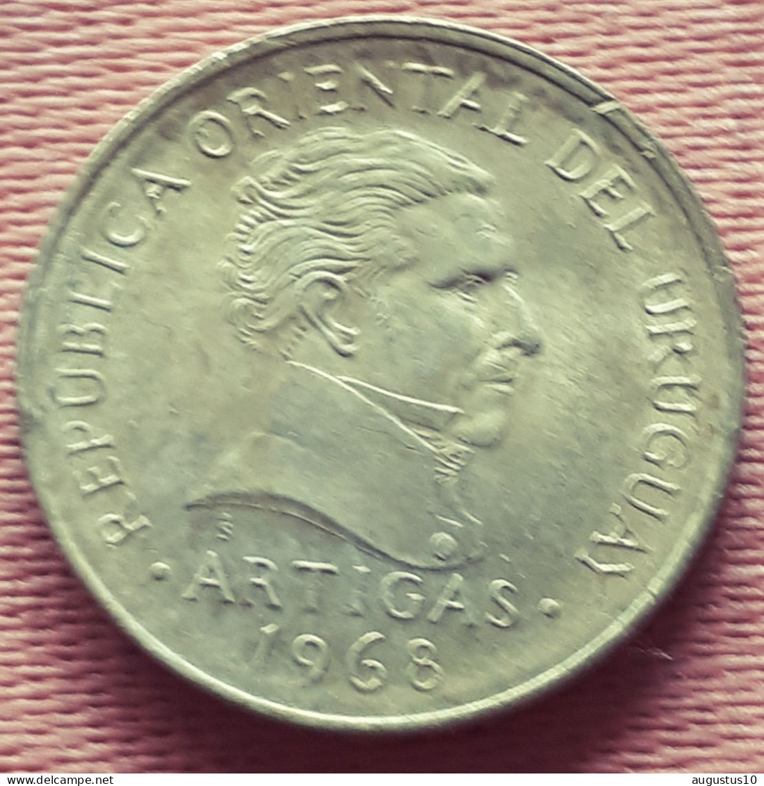 URUGUAY :  PESO 1968 So KM 49 - Uruguay