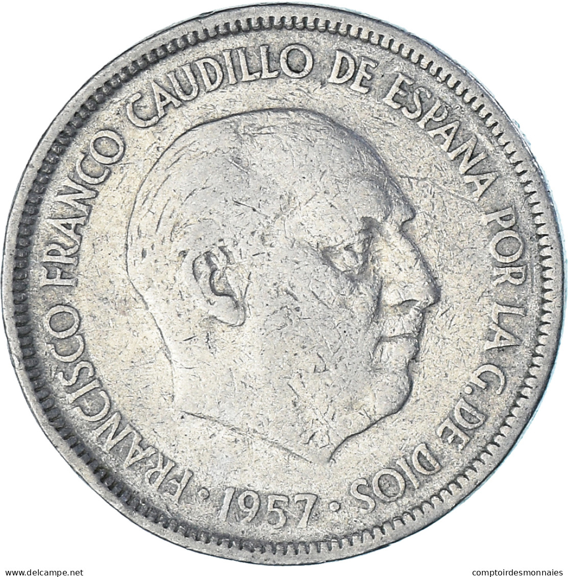 Monnaie, Espagne, Caudillo And Regent, 5 Pesetas, 1968, TB+, Cupro-nickel - 5 Pesetas