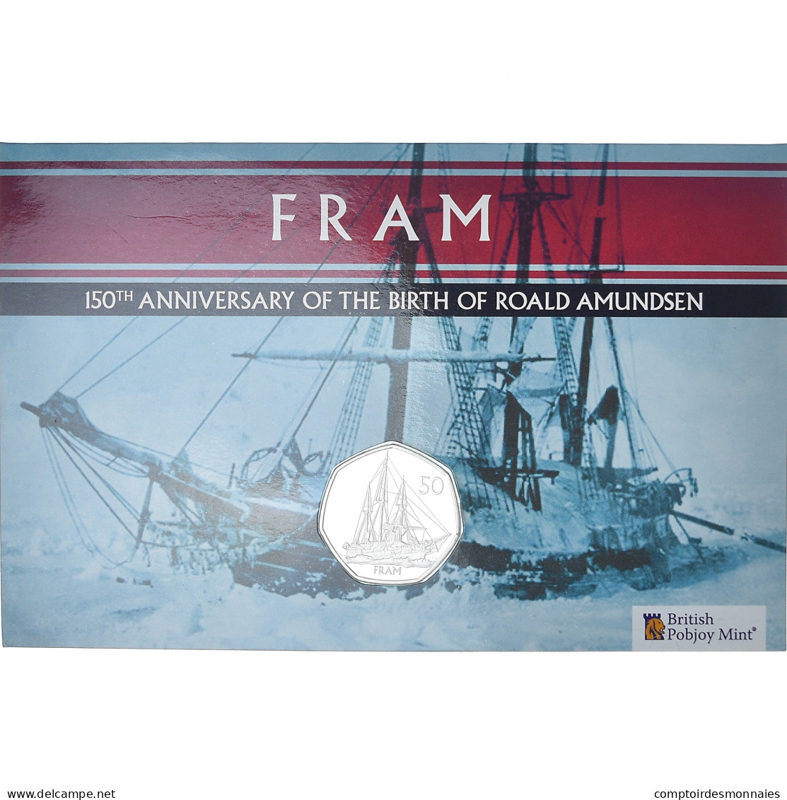 Monnaie, Territoire Antarctique Britannique, 50 Pence, 2022, Pobjoy Mint - Maundy Sets & Commemorative