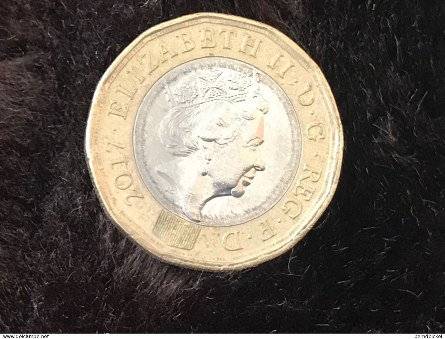 Münze Münzen Umlaufmünze Großbritannien 1 Pound  2017 - 1 Pound