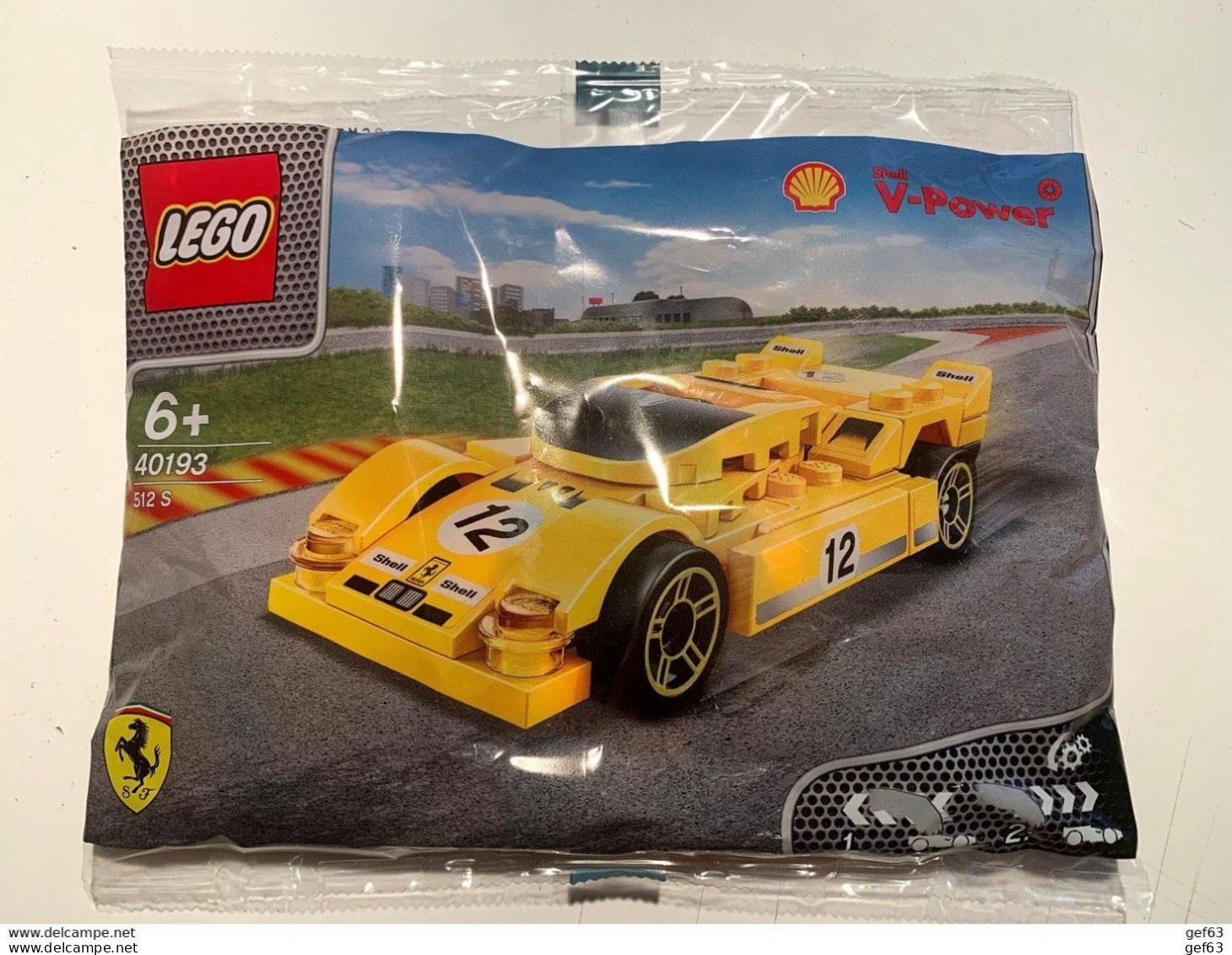 Lego - Shell V-Power - Ferrari - 512 S - Unclassified