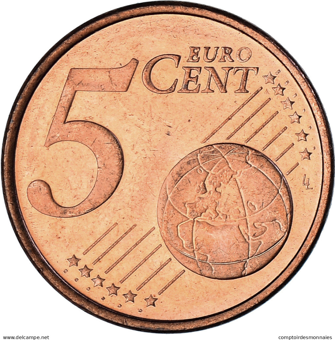 Slovénie, 5 Euro Cent, 2007, Vantaa, SUP, Cuivre Plaqué Acier, KM:70 - Slovenië