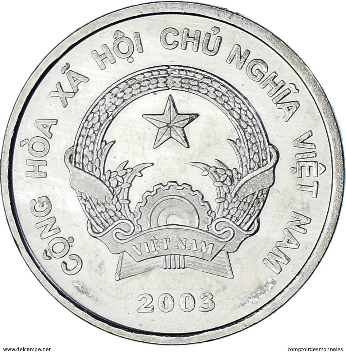 Monnaie, Viet Nam, SOCIALIST REPUBLIC, 200 Dông, 2003, Vantaa, SPL, Nickel Clad - Viêt-Nam