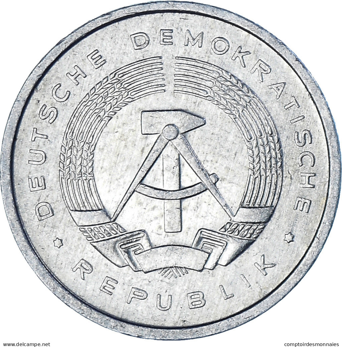 Monnaie, République Démocratique Allemande, 5 Pfennig, 1988, Berlin, TTB - 5 Pfennig