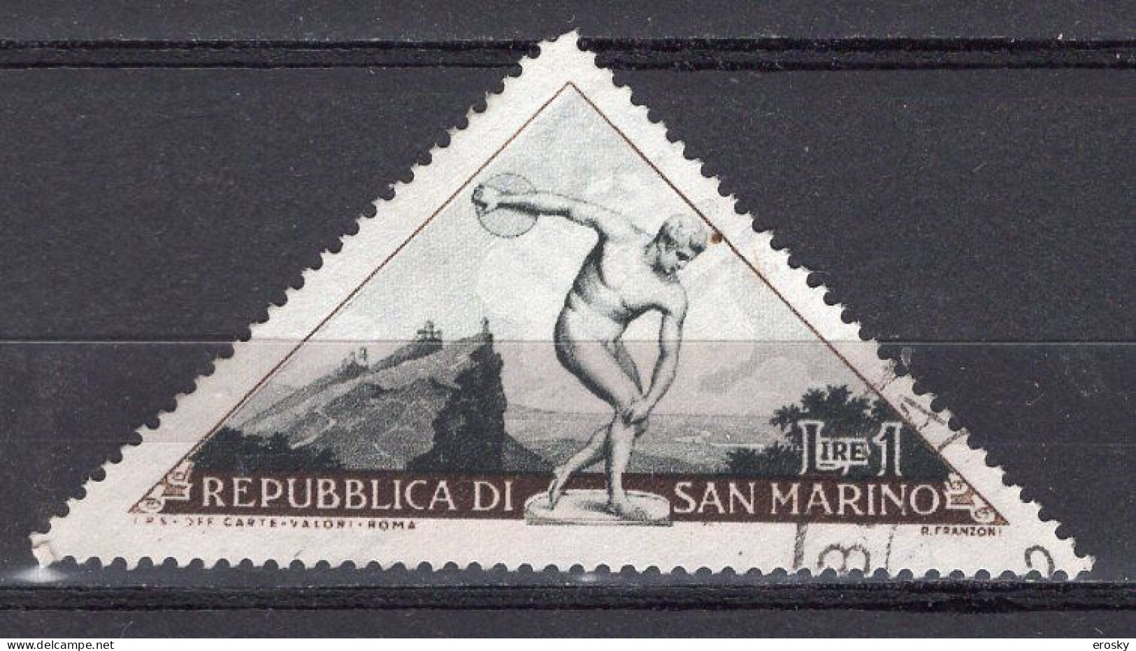 Y8309 - SAN MARINO Ss N°391 - SAINT-MARIN Yv N°365 - Used Stamps