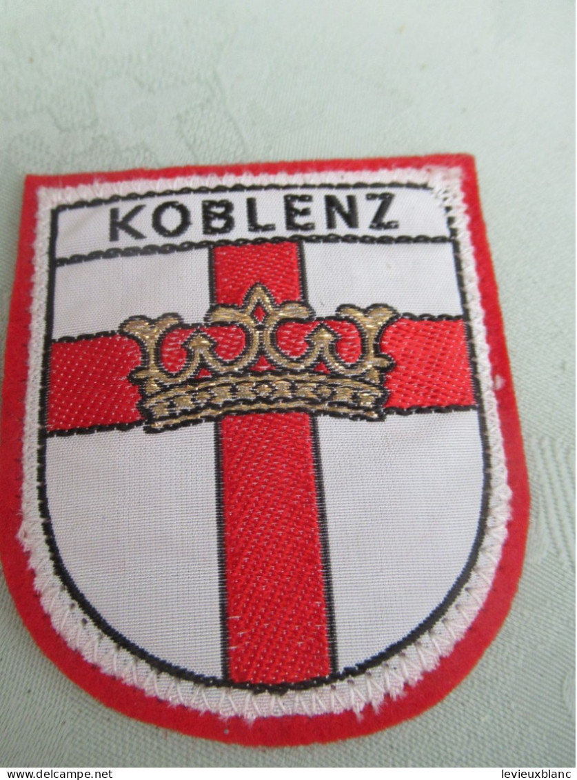 Ecusson Tissu De Ville/ /Allemagne / KOBLENZ/ Rhénanie-Palatinat/ Vers 1960 - 1970    ET438 - Blazoenen (textiel)