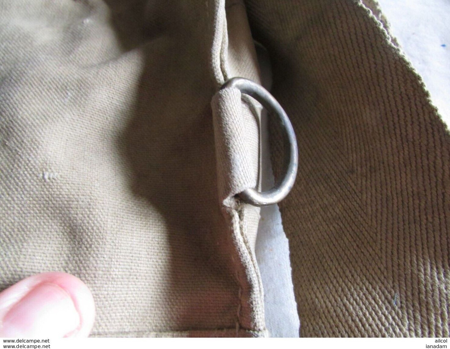 WW2 Indian Made Gasmask Bag