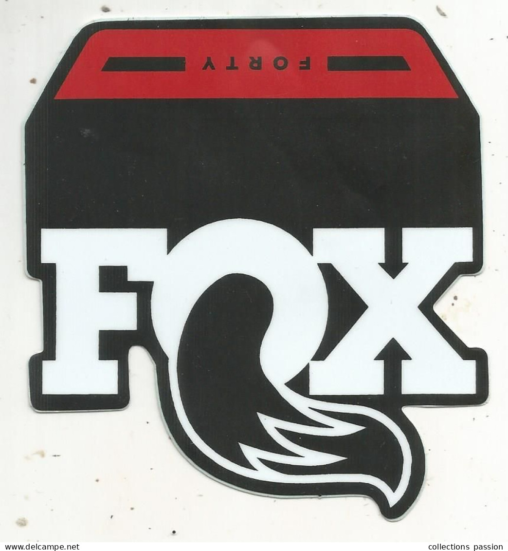 Autocollant, FOX, FORTY - Autocollants
