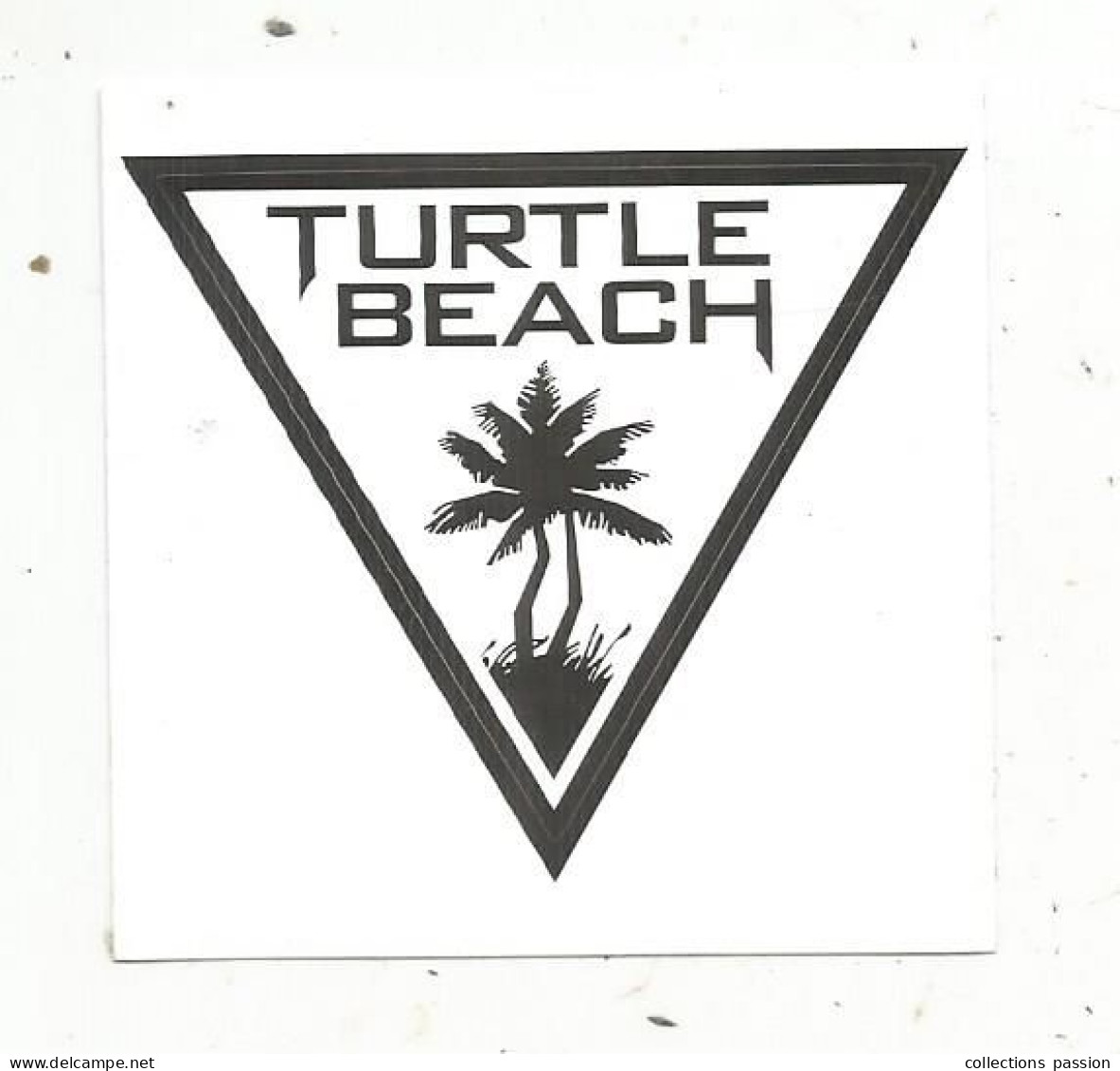 Autocollant, TURTLE BEACH - Stickers