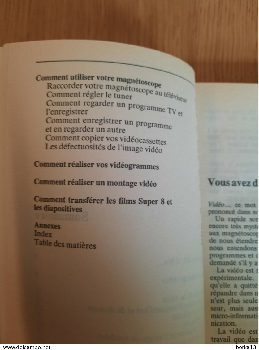 Le Guide Marabout De La Vidéo Et Du Magnétoscope MASSON 1984 - Audio-Visual