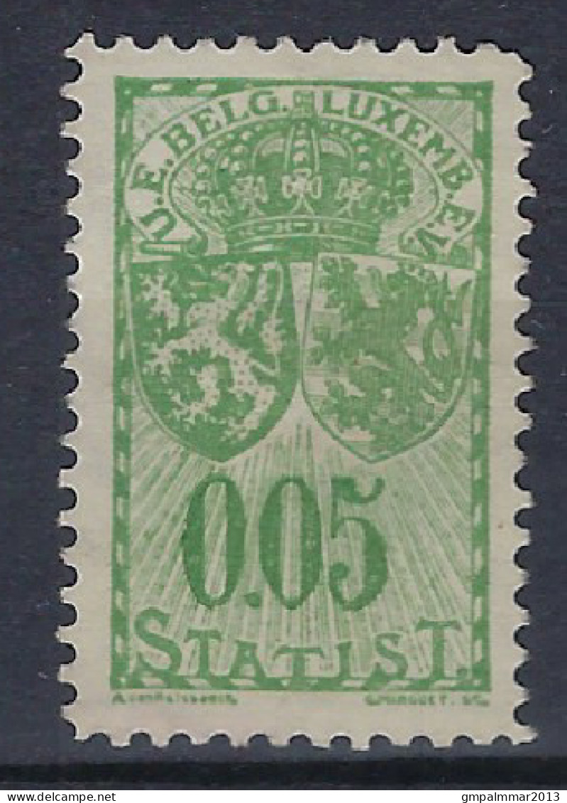 0.05 - U.E. Belg. Luxemb. E. V. — Statist Revenue Fiscaux Steuermarken Fiscal Belgium , Luxembourg ! LOT 313 - Fiscali