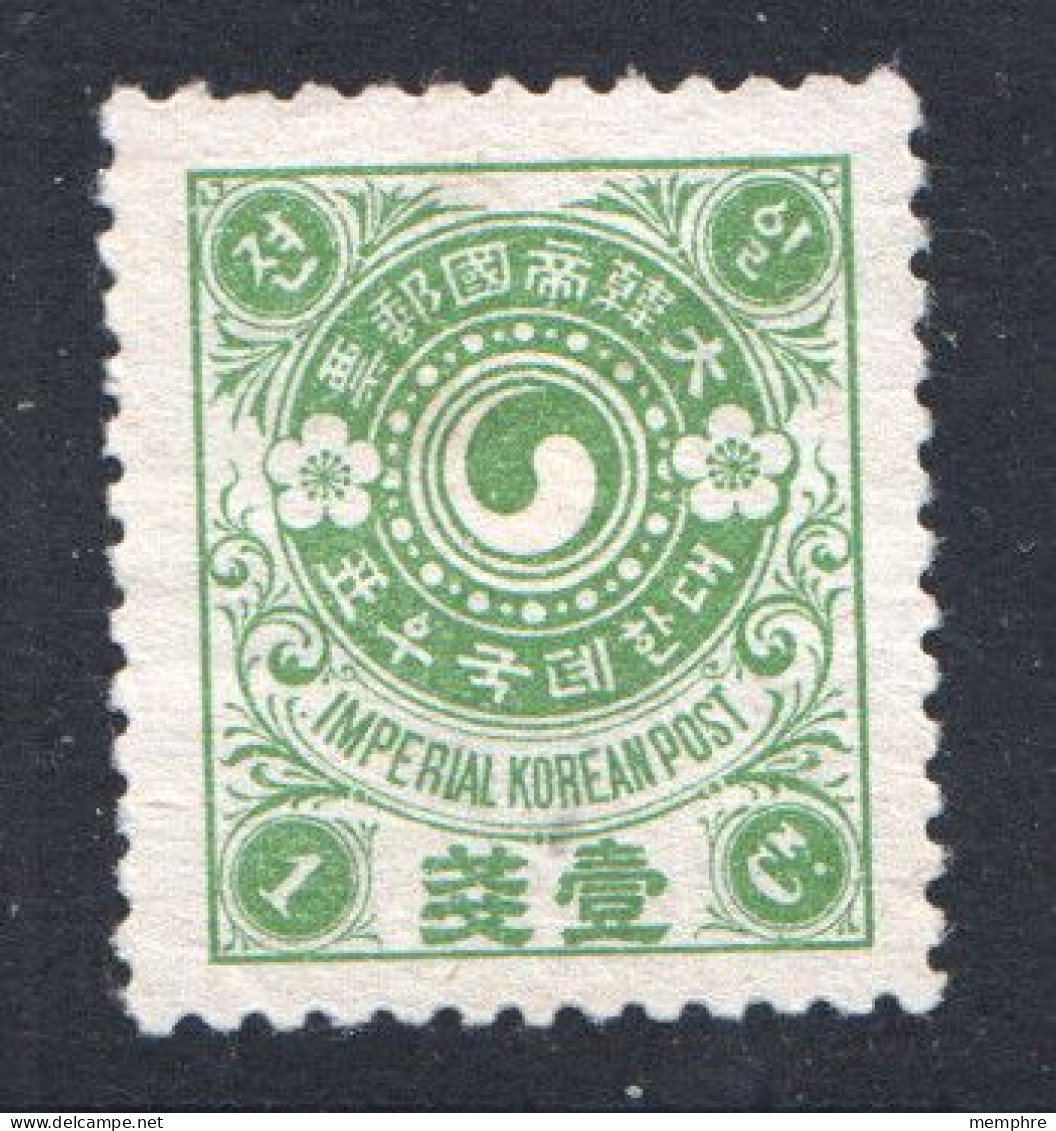 Korea  1900   1Ch. Sc 19 Mint * - Corée (...-1945)