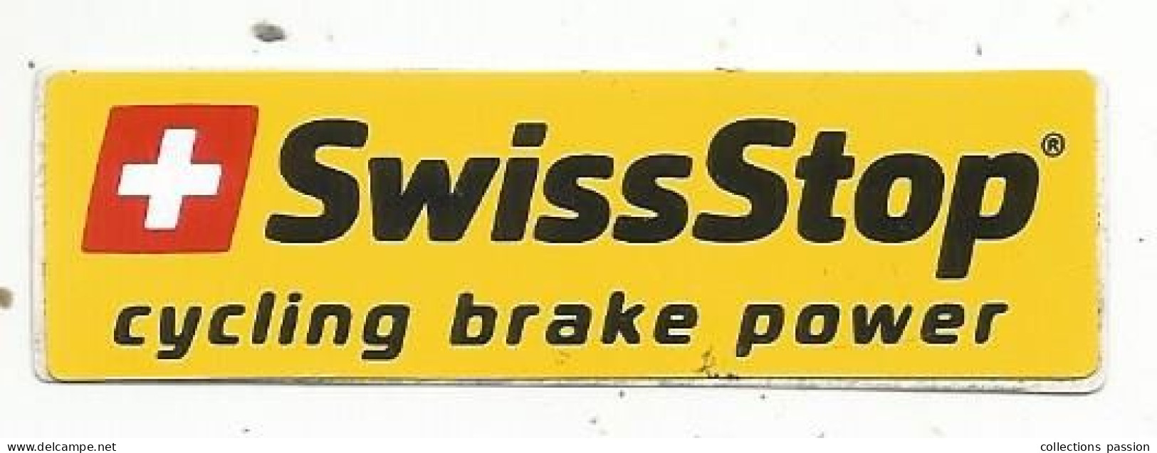 Autocollant, SwissStop , Cycling Brake Power - Stickers