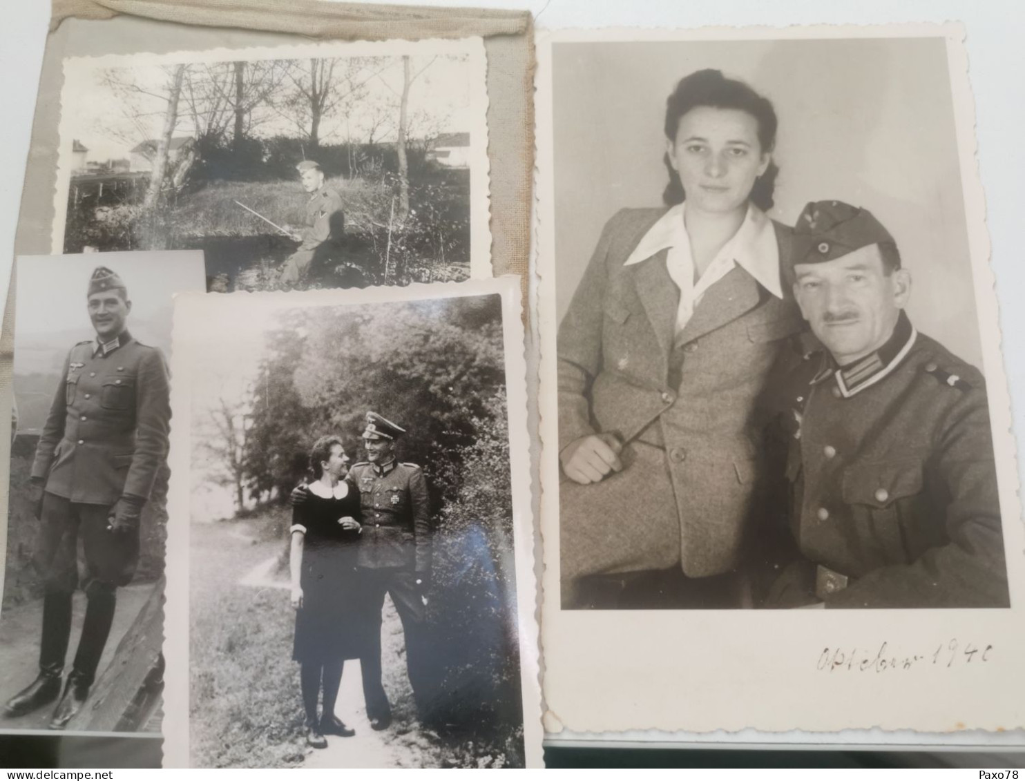 Rennkarte + Insigne National-Sozialistische + 4 Photos. WW2 - Other & Unclassified