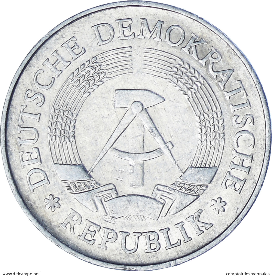 Monnaie, République Démocratique Allemande, Mark, 1977, Berlin, TTB - 1 Mark