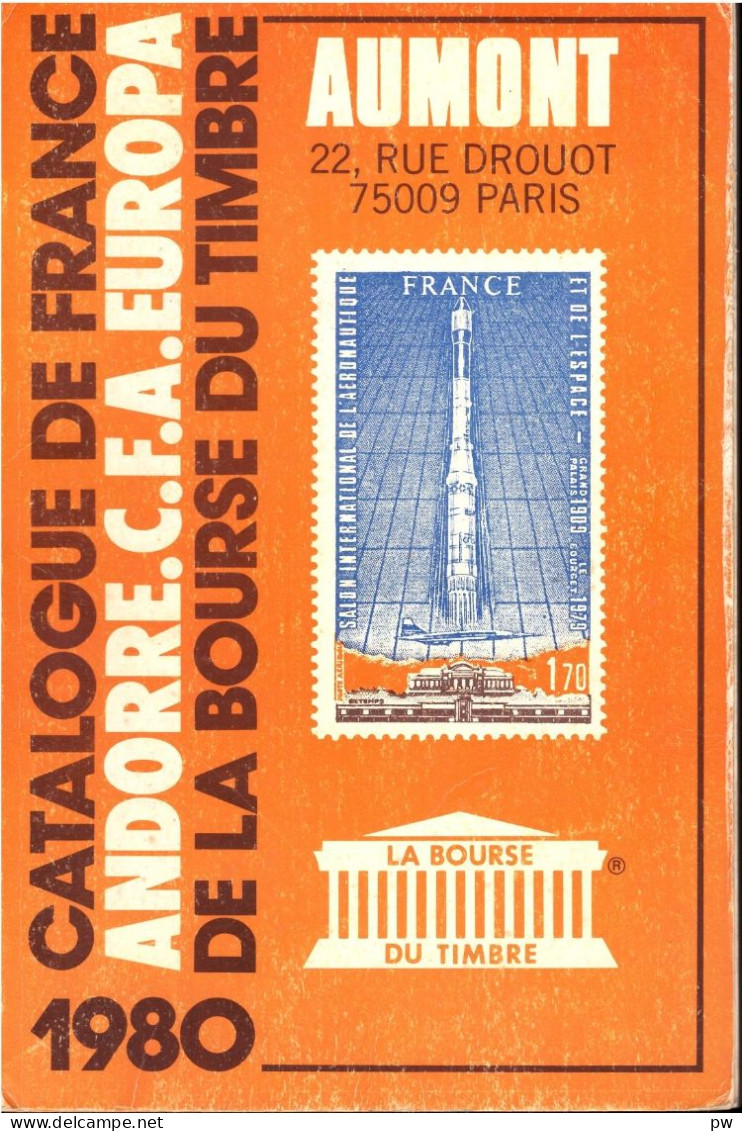 CATALOGUE BOURSE DU TIMBRE FRANCE 1980 - Frankreich