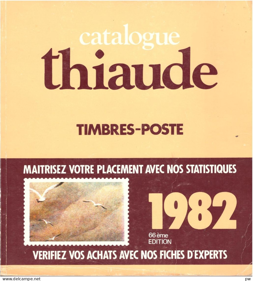 CATALOGUE THIAUDE FRANCE 1982 - France