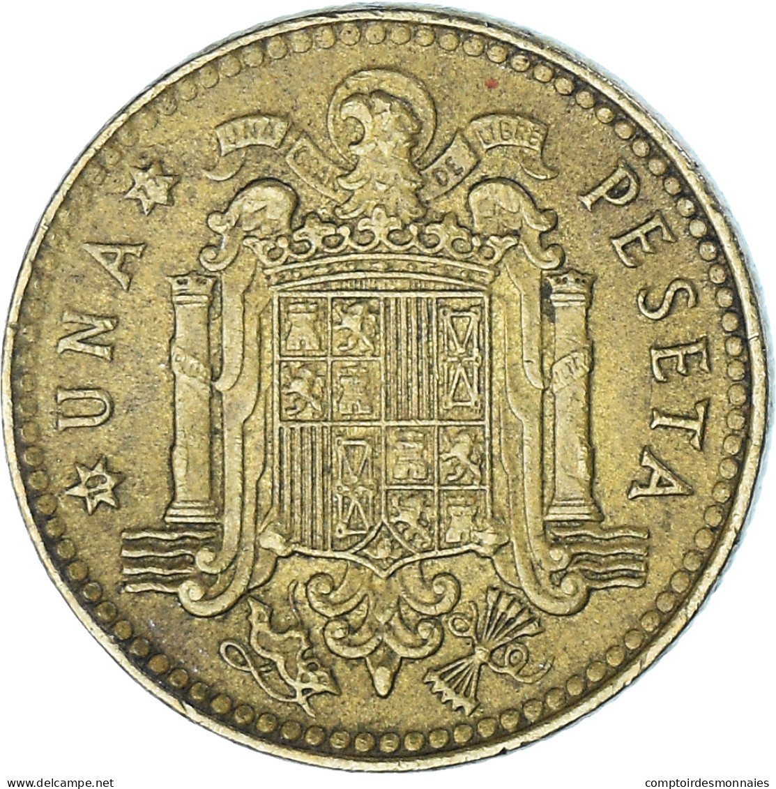 Monnaie, Espagne, Juan Carlos I, Peseta, 1977, TB+, Bronze-Aluminium, KM:806 - 1 Peseta