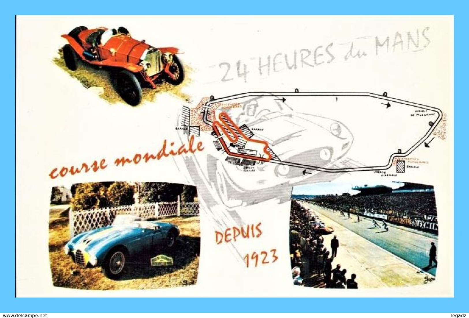 CPSM - Le Mans (72) - 75. Circuit Des 24 Heures Du Mans - Le Mans