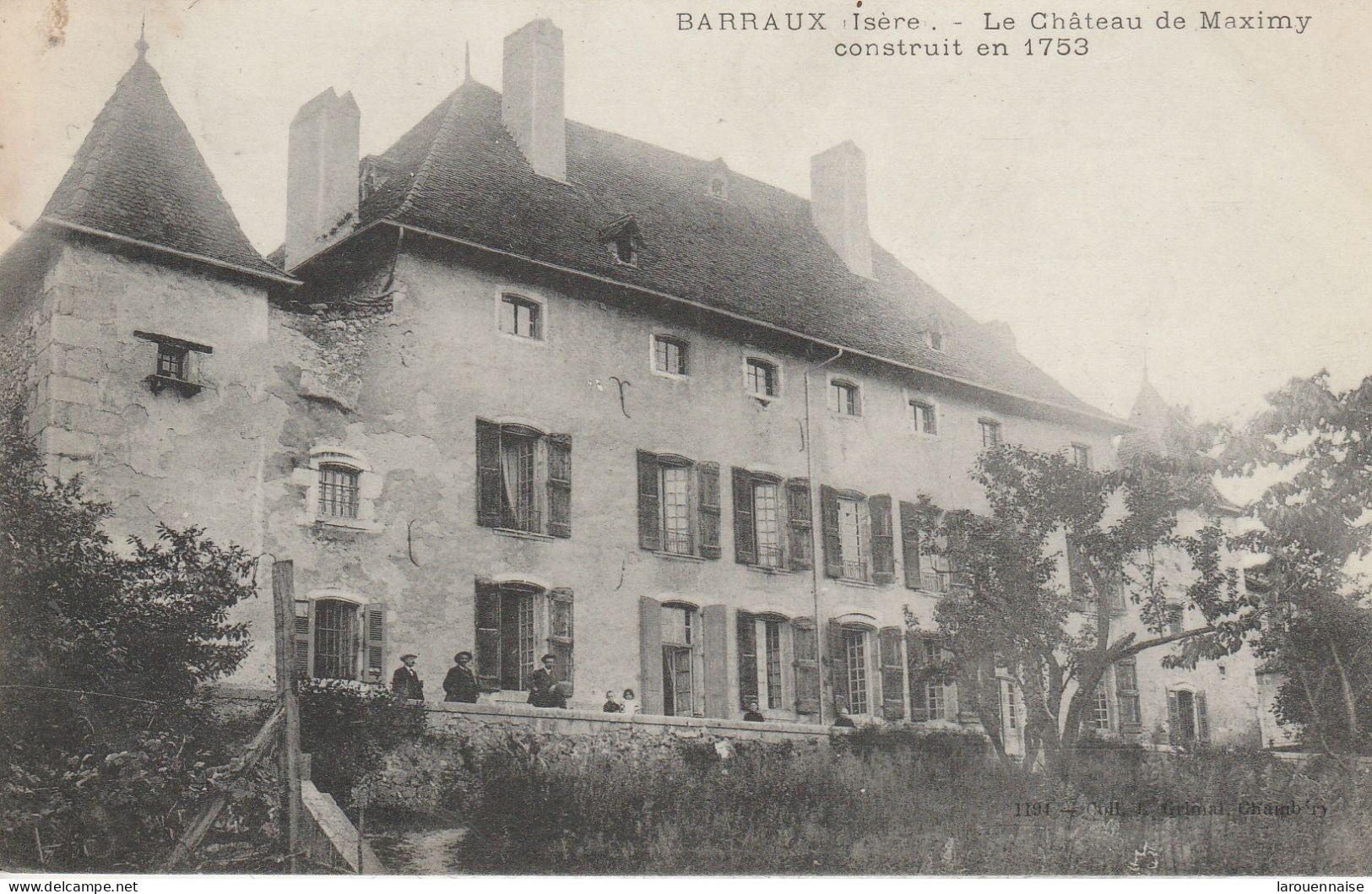 38 - BARRAUX - Le Château De Maximy Construit En 1753 - Barraux