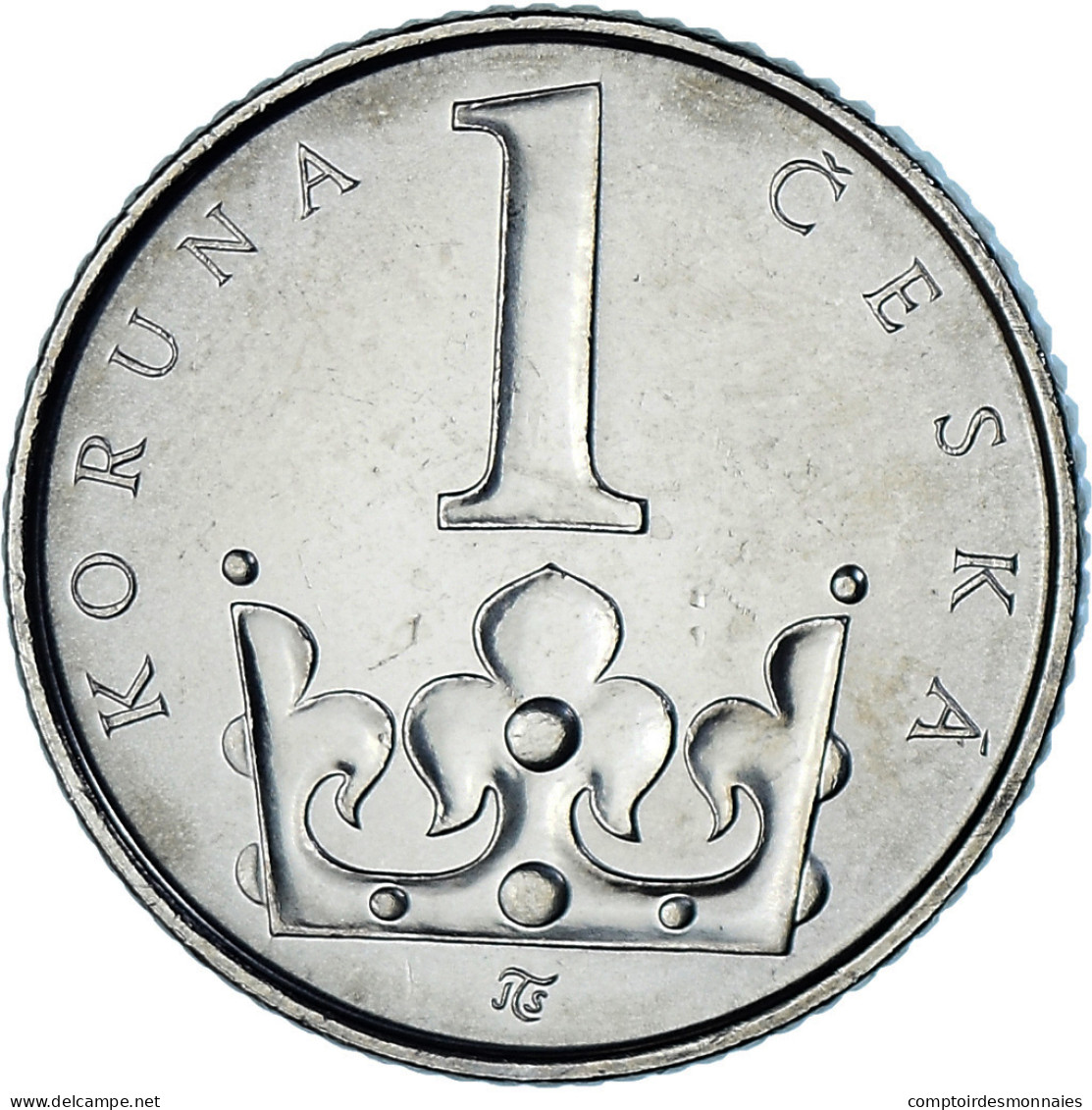 Monnaie, République Tchèque, Koruna, 2001, SPL, Nickel Plaqué Acier, KM:7 - Czech Republic