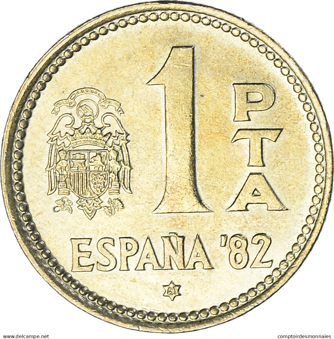 Monnaie, Espagne, Juan Carlos I, Peseta, 1981, SPL, Bronze-Aluminium, KM:816 - 1 Peseta