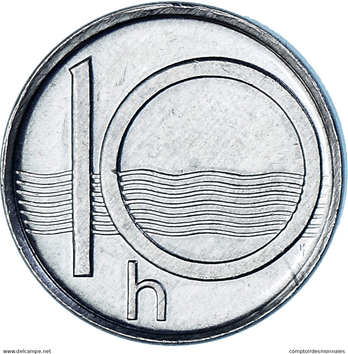 Monnaie, République Tchèque, 10 Haleru, 1994, SPL, Aluminium, KM:6 - Tchéquie