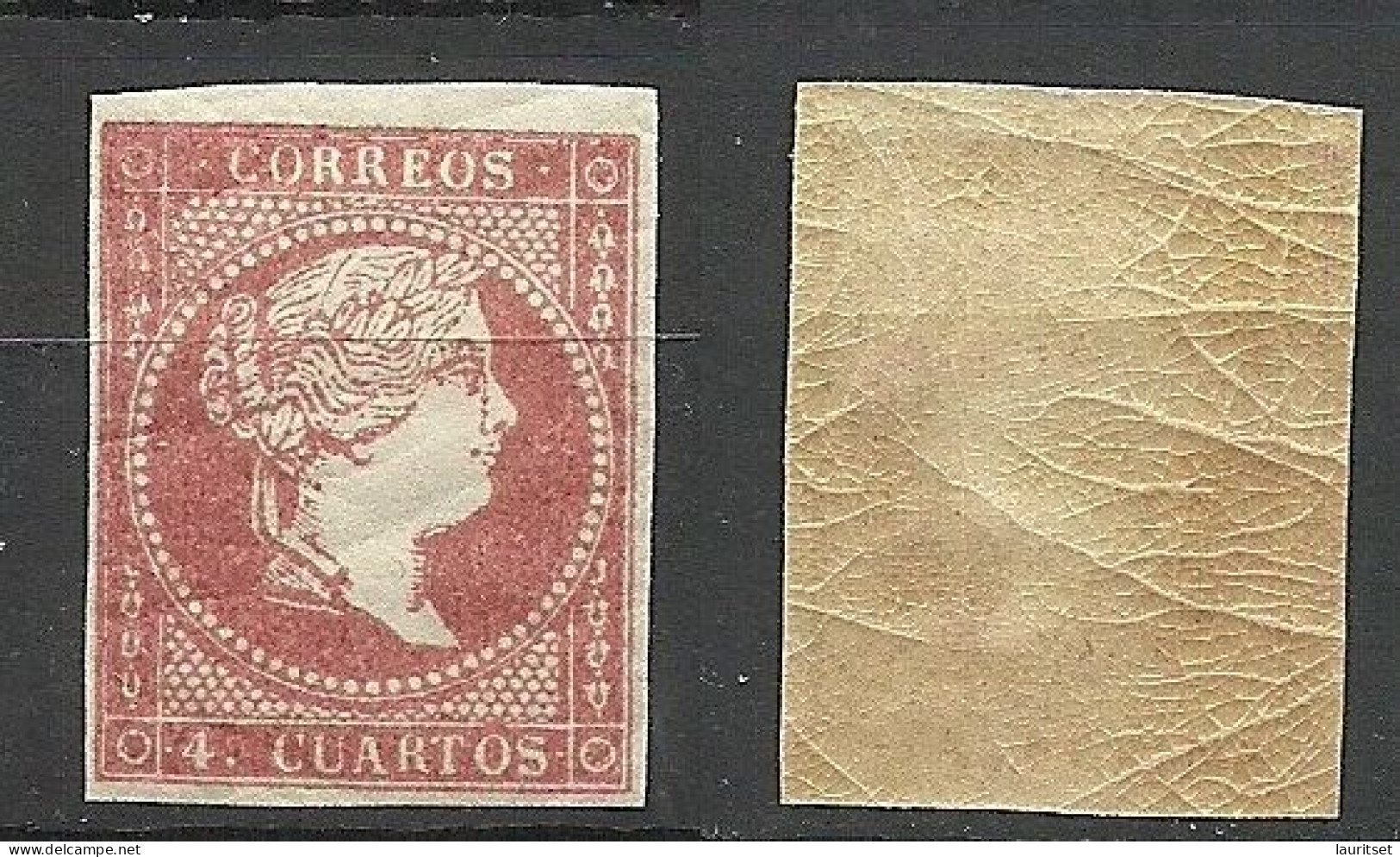 ESPANA Spain 1856 Michel  40 MNH - Unused Stamps