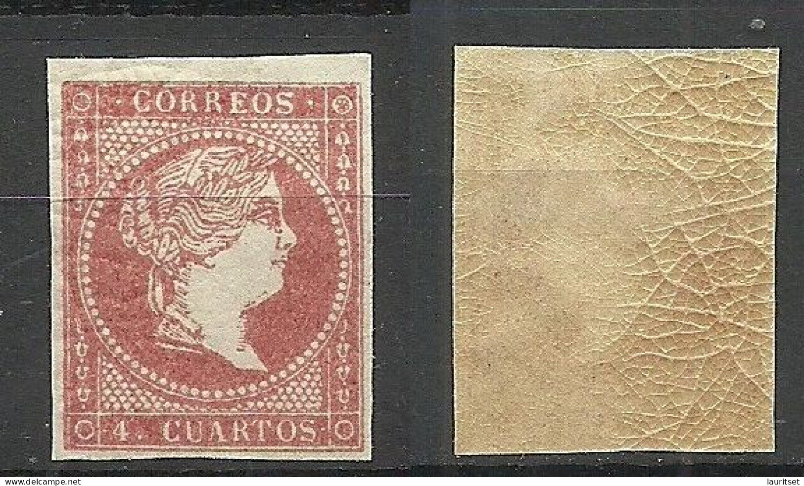 ESPANA Spain 1856 Michel  40 MNH - Unused Stamps