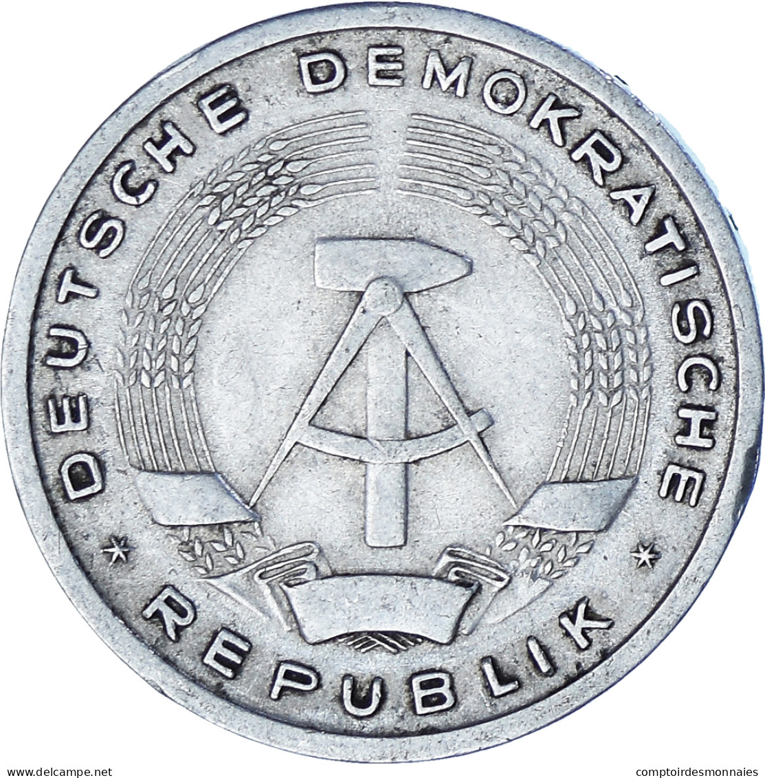 Monnaie, République Démocratique Allemande, Mark, 1956, Berlin, TTB - 1 Marco