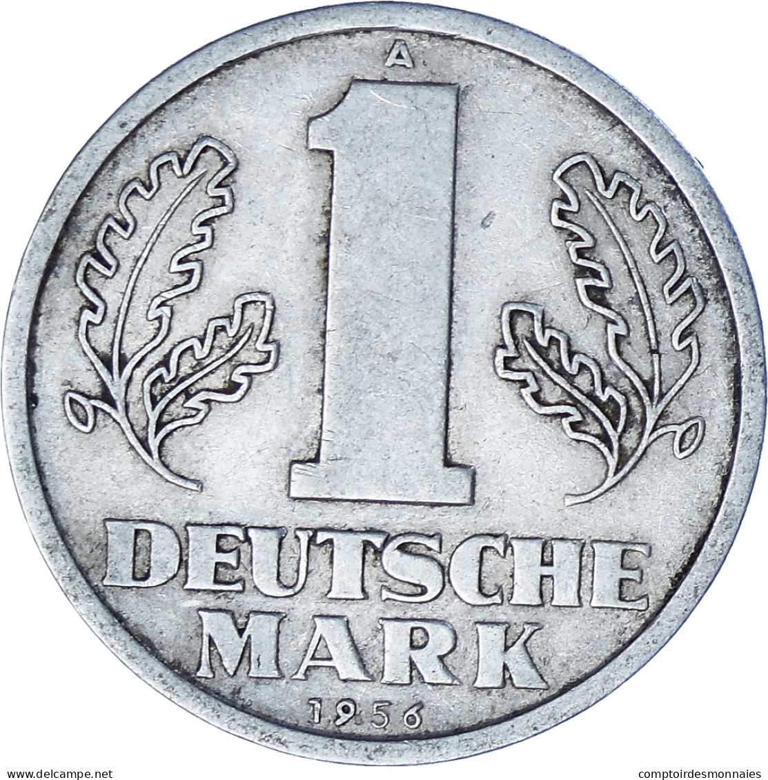Monnaie, République Démocratique Allemande, Mark, 1956, Berlin, TTB - 1 Marco