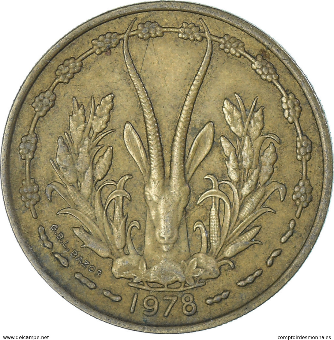 Monnaie, Communauté économique Des États De L'Afrique De L'Ouest, 25 Francs - Ivory Coast